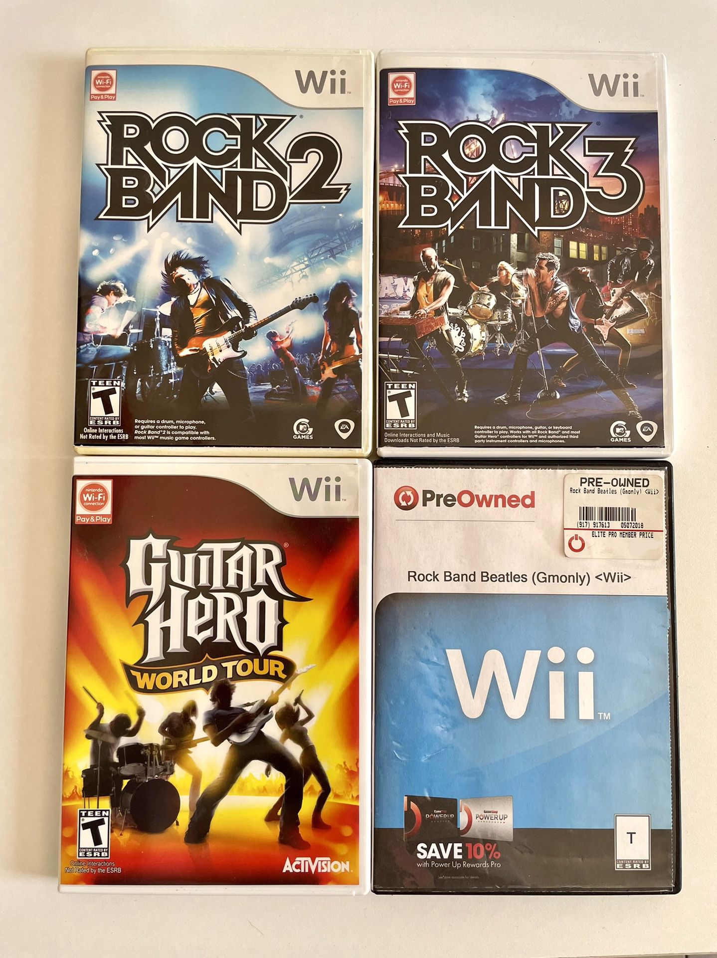 Nintendo Wii Used Games lot 13