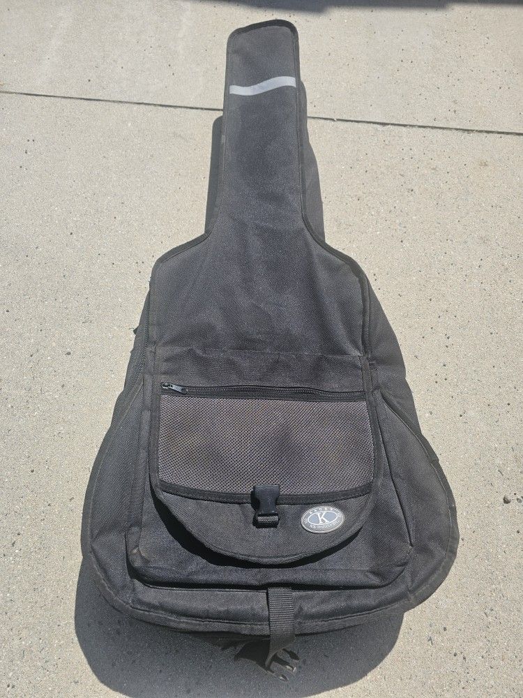 Acoustic Guitar Gig Bag - Nylon Soft Case By Kaces
