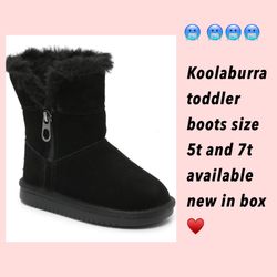 Toddler Koolaburra by Ugg Toddler Boots Size 5t And 7t Available New $45 🙅🏻‍♀️ Firm Pick Up Only Cash Or Zelle