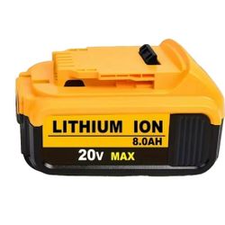 Battery For Dewalt Tools 20V 8Ah