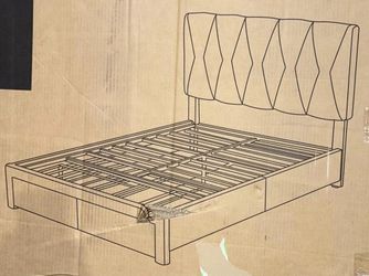 Queen Size Bed Frame With Drawers