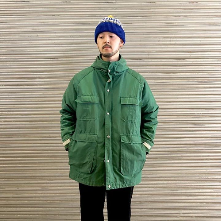 L.L.BEAN Vintage Mens Dark Green Freeport, Maine Outdoor Mountain Parka Jacket