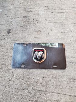 Dodge Front Bumper Tag