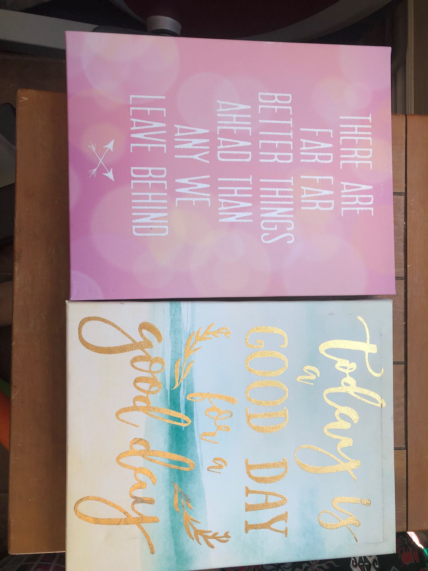 Positive Sayings: Room Decor