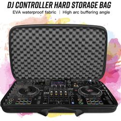 Brand New!- RAYMACE Hard EVA DJ Controller Case Fits Pioneer DJ RX,SX,SX2, SX3,DDJ-FLX6,Denon MC7000 Protective Travel Storage Bag（27.2x 15.7 x 3.9 in
