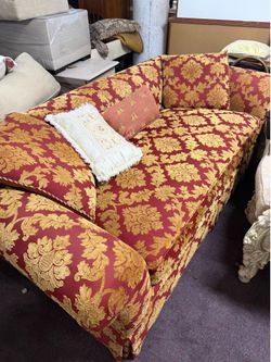Fabric Duresta Grande sofa with cushions