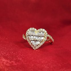 10k Yellow Gold Diamond 0.82 ctw