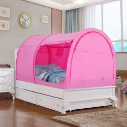 ***USED*** Alvantor Blackout Bed Tent - PINK Full