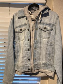 Denim Hoodie Jacket (BRAND NEW) 