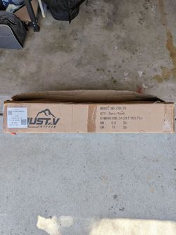 Just-V 33" Aluminum Universal Snowboard/Ski Rack