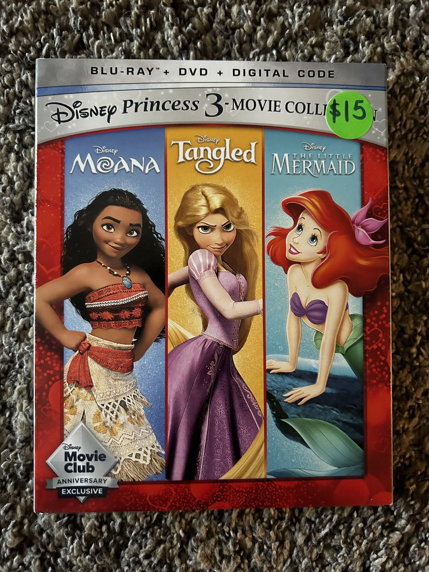 Disney Princess 3 Movie Collection