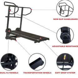 Sunny Health And Fitness Manual Treadmill 