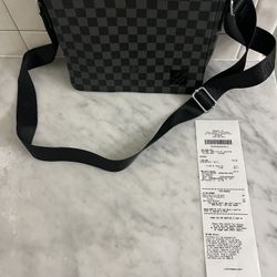 Louis Vuitton Messenger Bag - Graphite Checkered | NO BOX | COMES WITH RECEIPT