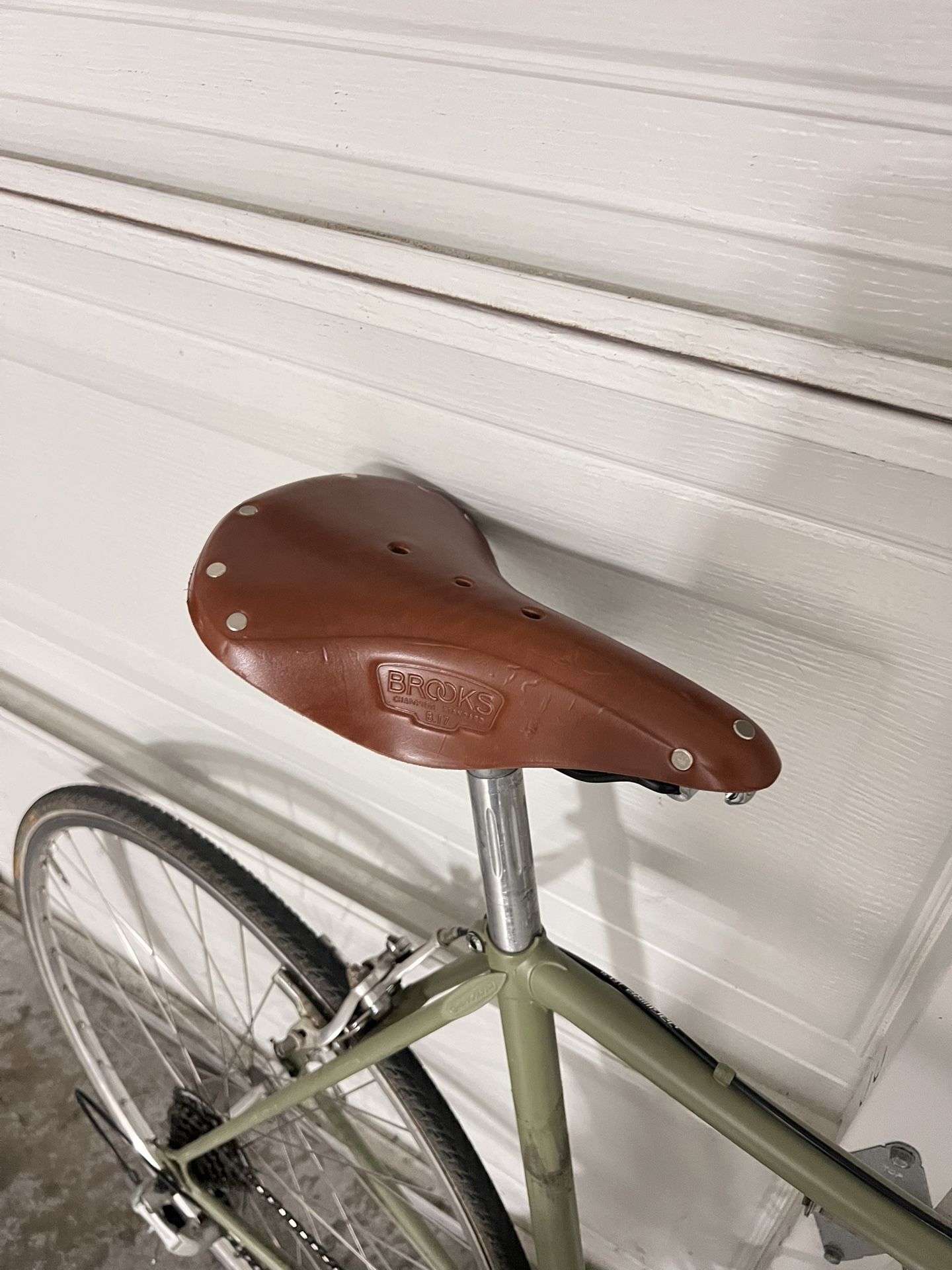 Custom Retro Gravel Bike With campagnolo Components 