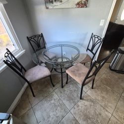 Dining Table With 4 Chairs