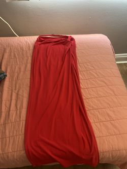 Red Long Skirt