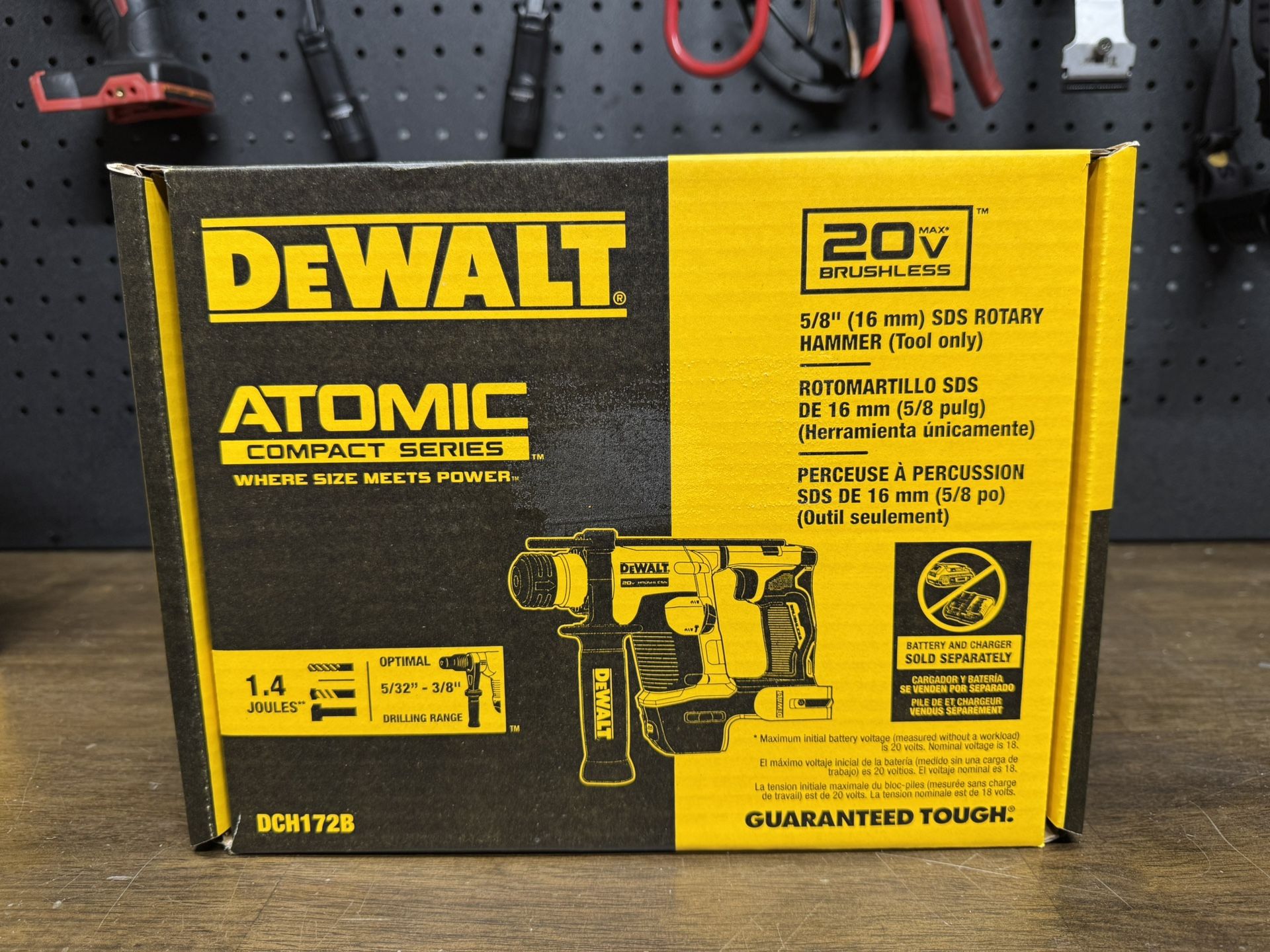 Dewalt ATOMIC 20V MAX Ultra-Compact 5/8 in. SDS Plus Hammer Drill