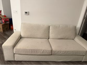 Beige couch - 2 seated