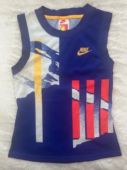 Nike Challenge Court Blue Tennis Shirt Women’s XS