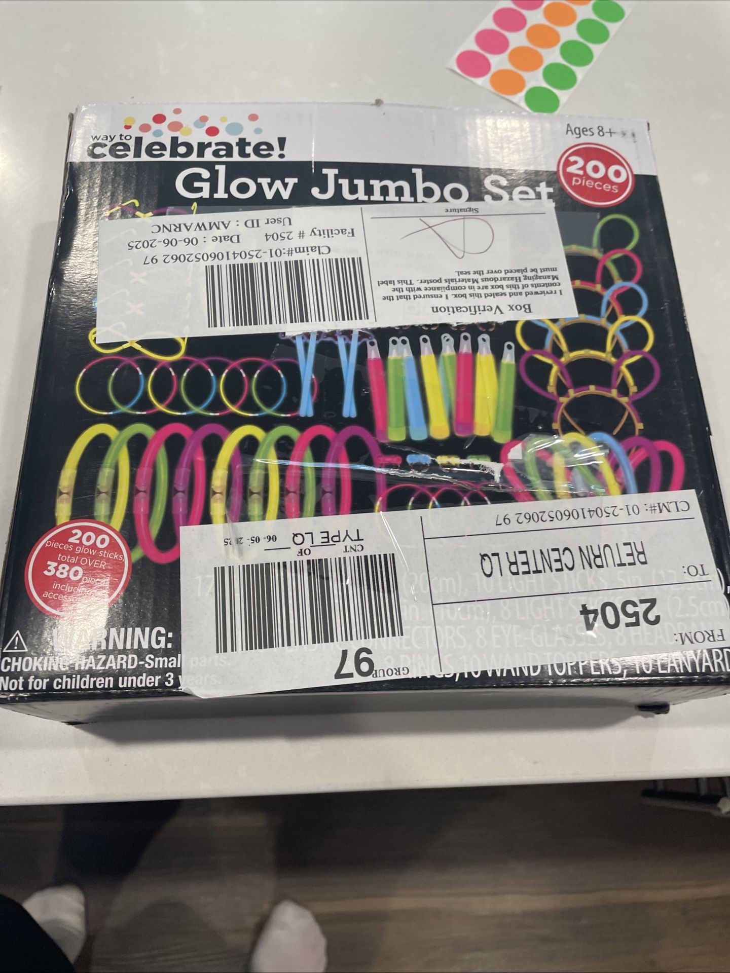glow sticks