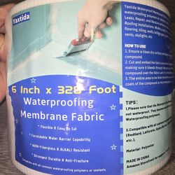 Waterproofing Membrane Fabric  6 Inch X 328 Foot