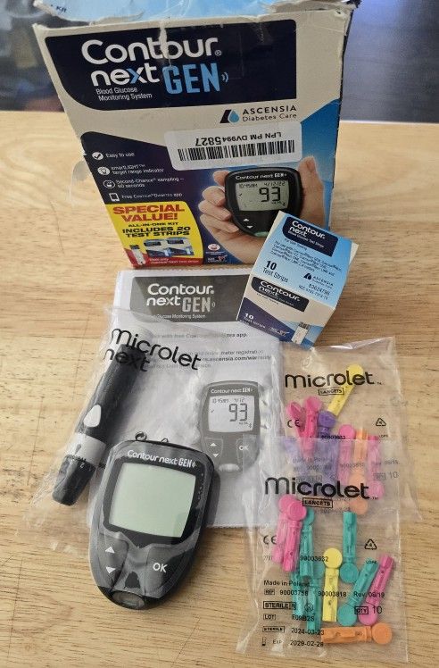 Contour Next Gen blood glucose monitoring system