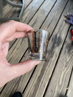 9/11 World Trade Center New York City Commemorative Shot Glass