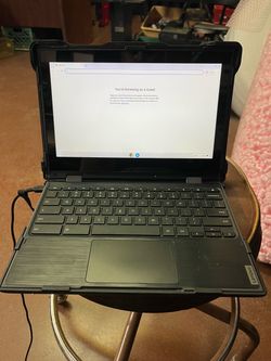 Lenovo Chrome laptop  12 inch. Touchscreen.  32gb storage  Our operation days: Monday to Friday from 10am to 530pm  Our location: 2945 W McDowell aven