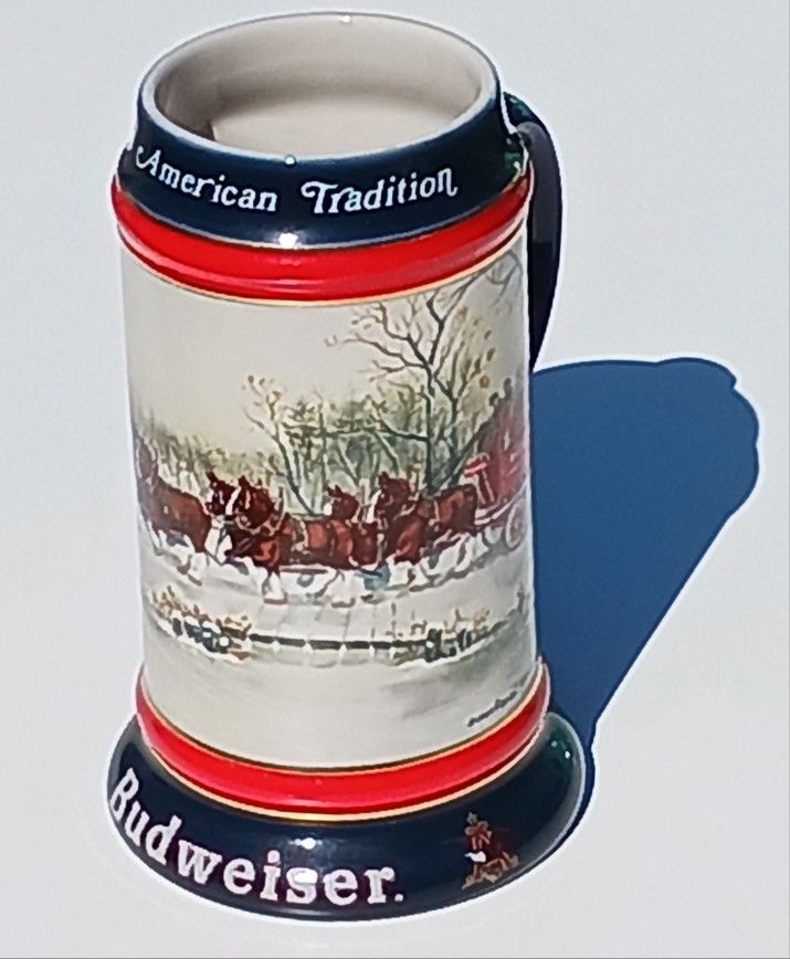 Budweiser Collectors Stein