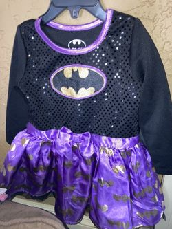 Batman Girl Costume 24 Months