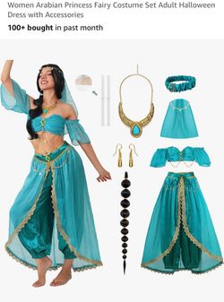 women’s Arabian, princess costume size medium