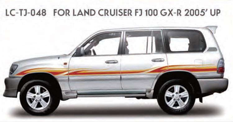 Land Cruiser 100 Series OEM Decals