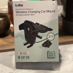 Iottie Wireless Charging Car Mount 