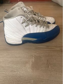 Blue/white Jordan 12