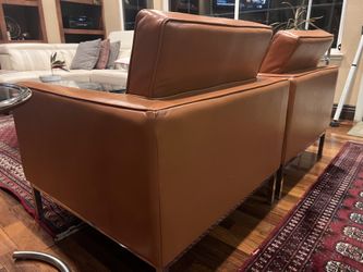 Leather Lounge Chairs