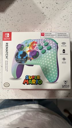 Turtle Beach Rematch Super Mario Nintendo Switch Controller