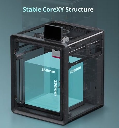 Anycubic Kobra S1 Combo Multi-Color 3D Printer, Fast 600mm/s Printing Auto Leveling with Auto Calibration Anycubic App One-Click Printing 250 x250x250