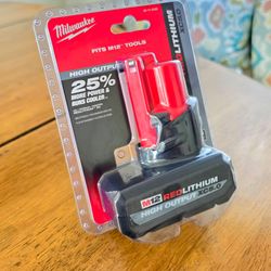 Milwaukee M12 High Output XC5.0 Battery