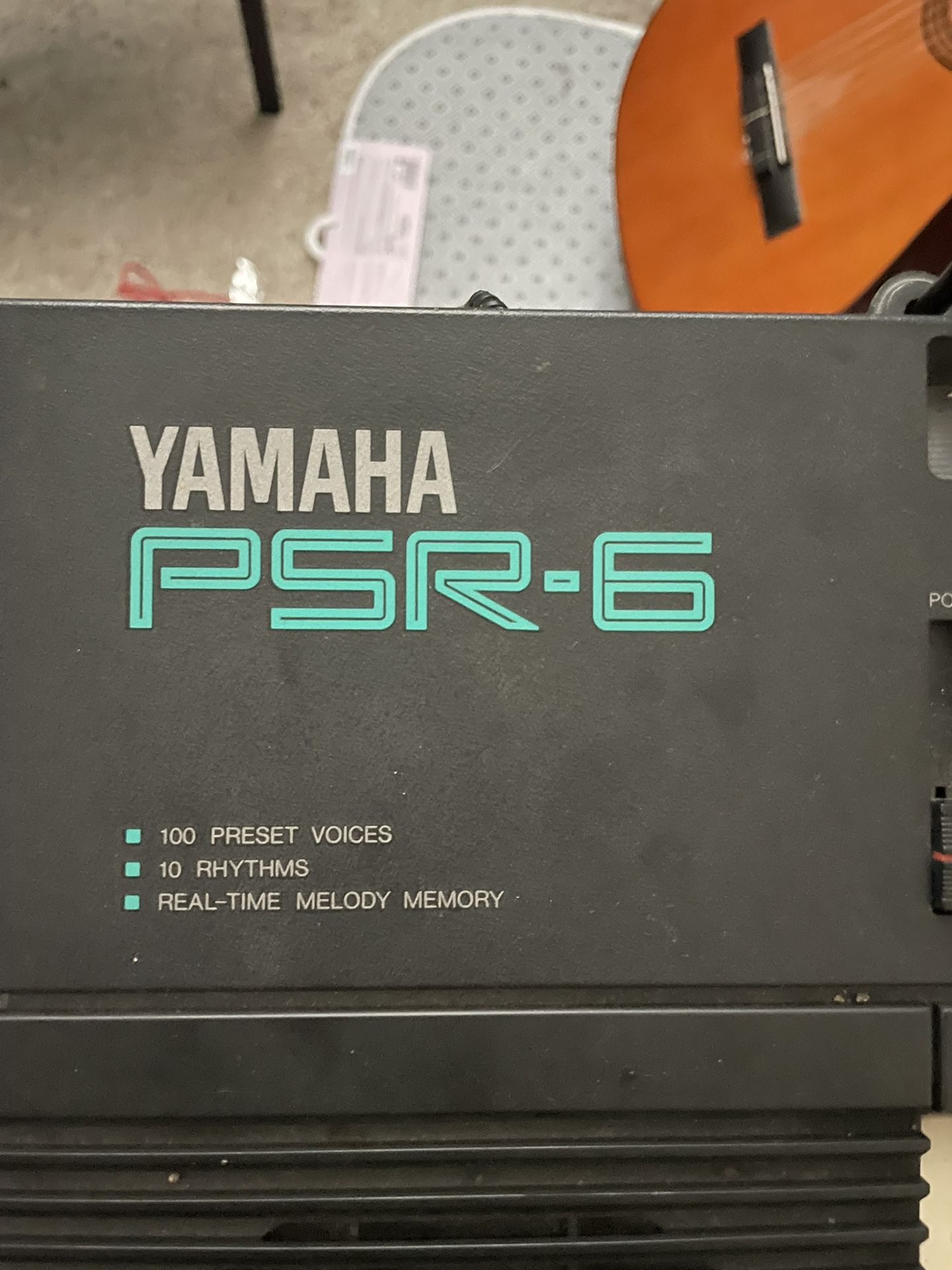 Yamaha discontinued PSR-6