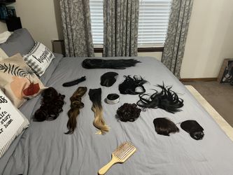 Bag Of Hair (12 Pieces All Together)