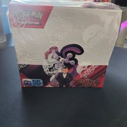 Pokemon Destined Rivals Booster Box - Sealed 
