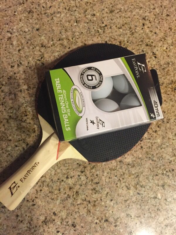 East Point Ping Pong Paddle And Balls For Sale In Austin Tx Offerup