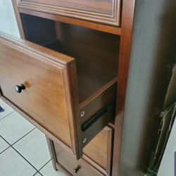 New Lateral File Cabinet In Excellent condition 