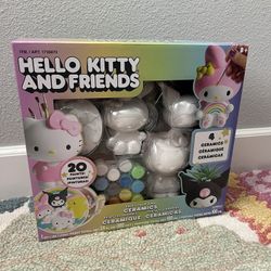 Brand New Hello Kitty and friends ceramic paint set