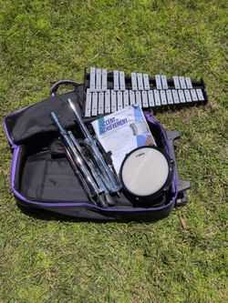 Yamaha Total Percussion 285 Series Bell Kit with Backpack (new $495+tax)