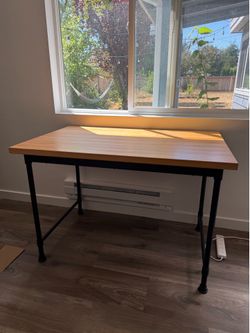 Wood Office Desk IKEA