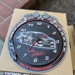 Dale Earnhardt Wall Clock NASCAR