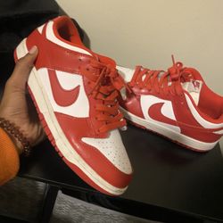 Red Nike Dunks