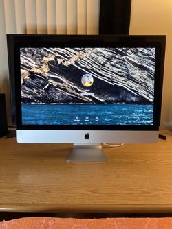 2017 Apple iMac 27" w/ Box 5K i7 4.2GHz 64GB 2TB SSD Fusion CTO Near MT 8GB GPU