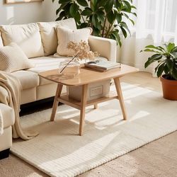 Solid Wood Coffee Table for Living Room US-Y83
